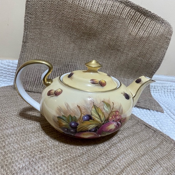 Entire set vintage Ansley’s Orchard Gold Furit Tes set - Picture 6 of 16